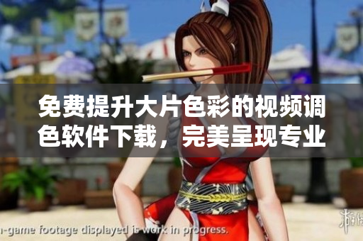 免費提升大片色彩的視頻調(diào)色軟件下載，完美呈現(xiàn)專業(yè)級畫質(zhì)