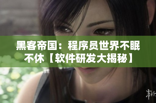 黑客帝國(guó)：程序員世界不眠不休【軟件研發(fā)大揭秘】