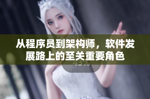 從程序員到架構師，軟件發(fā)展路上的至關重要角色
