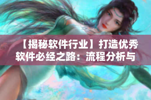 【揭秘軟件行業(yè)】打造優(yōu)秀軟件必經(jīng)之路：流程分析與優(yōu)化詳解！