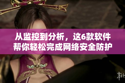 從監(jiān)控到分析，這6款軟件幫你輕松完成網(wǎng)絡(luò)安全防護(hù)