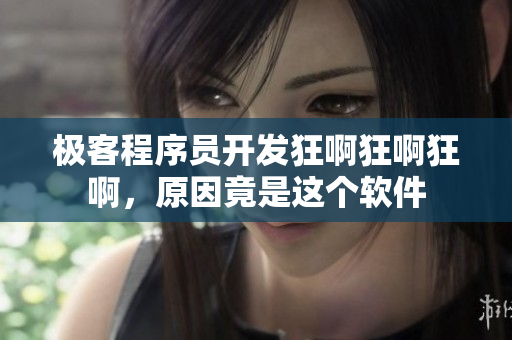 極客程序員開發(fā)狂啊狂啊狂啊，原因竟是這個軟件