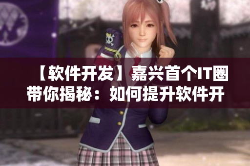 【軟件開發(fā)】嘉興首個IT圈帶你揭秘：如何提升軟件開發(fā)效率？