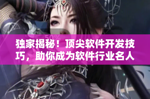 獨(dú)家揭秘！頂尖軟件開(kāi)發(fā)技巧，助你成為軟件行業(yè)名人