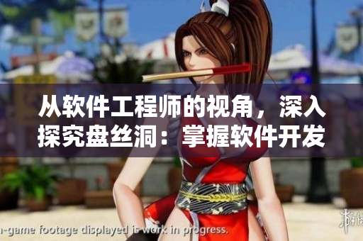 從軟件工程師的視角，深入探究盤絲洞：掌握軟件開發(fā)過程中的關(guān)鍵技能