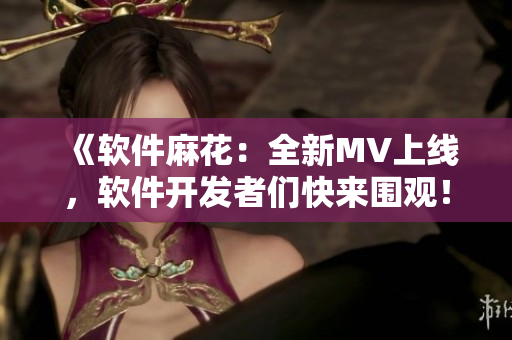 《軟件麻花：全新MV上線，軟件開(kāi)發(fā)者們快來(lái)圍觀！》