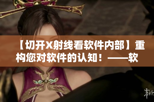 【切開X射線看軟件內(nèi)部】重構(gòu)您對(duì)軟件的認(rèn)知！——軟件內(nèi)部簡析