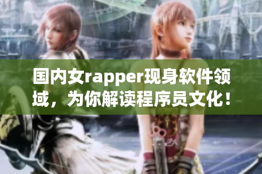 國內(nèi)女rapper現(xiàn)身軟件領(lǐng)域，為你解讀程序員文化！