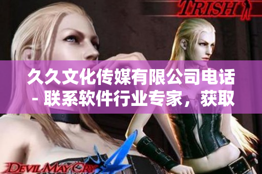久久文化傳媒有限公司電話 - 聯(lián)系軟件行業(yè)專家，獲取最新咨詢和支持