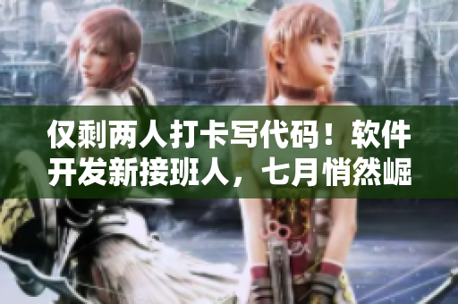 僅剩兩人打卡寫代碼！軟件開發(fā)新接班人，七月悄然崛起
