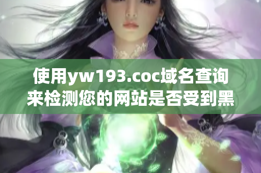 使用yw193.coc域名查詢來檢測您的網(wǎng)站是否受到黑客攻擊
