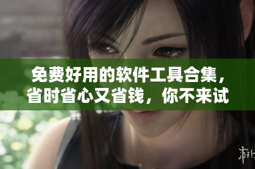 免費(fèi)好用的軟件工具合集，省時(shí)省心又省錢，你不來試試嗎？