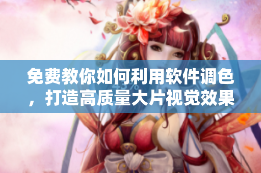 免費(fèi)教你如何利用軟件調(diào)色，打造高質(zhì)量大片視覺(jué)效果 —— 視頻教程分享