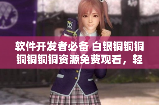 軟件開發(fā)者必備 白銀銅銅銅銅銅銅銅資源免費觀看，輕松提升技能
