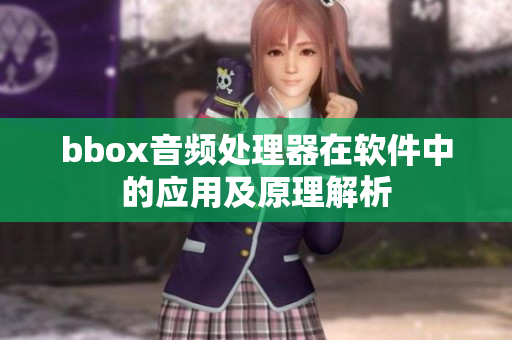 bbox音頻處理器在軟件中的應用及原理解析
