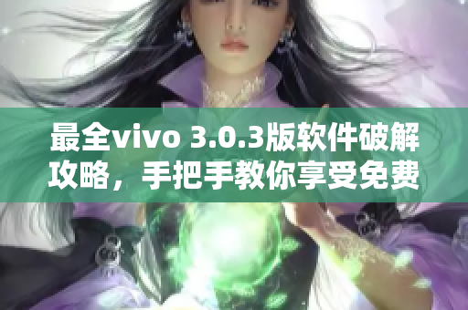 最全vivo 3.0.3版軟件破解攻略，手把手教你享受免費使用！