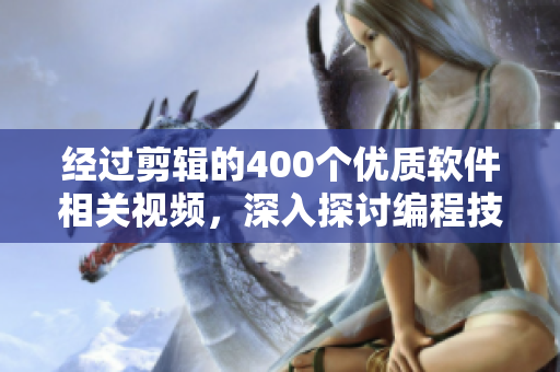 經(jīng)過剪輯的400個優(yōu)質軟件相關視頻，深入探討編程技術與網(wǎng)絡安全 