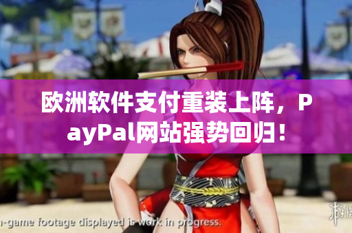 歐洲軟件支付重裝上陣，PayPal網(wǎng)站強勢回歸！