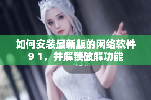 如何安裝最新版的網(wǎng)絡(luò)軟件9 1，并解鎖破解功能