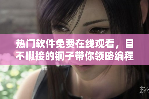 熱門(mén)軟件免費(fèi)在線觀看，目不暇接的銅子帶你領(lǐng)略編程的魅力