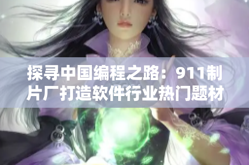 探尋中國編程之路：911制片廠打造軟件行業(yè)熱門題材電視劇