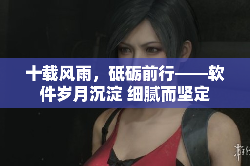 十載風(fēng)雨，砥礪前行——軟件歲月沉淀 細(xì)膩而堅(jiān)定
