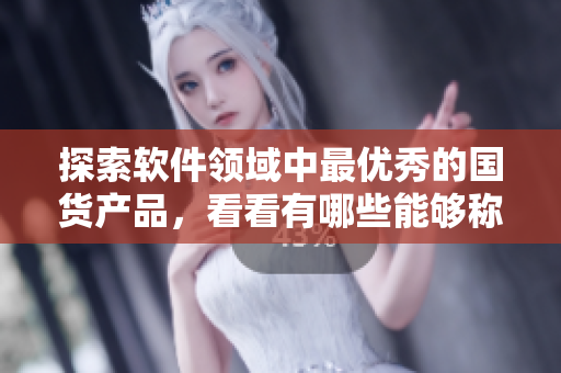 探索軟件領(lǐng)域中最優(yōu)秀的國貨產(chǎn)品，看看有哪些能夠稱為精華！