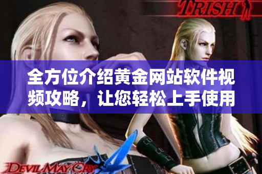 全方位介紹黃金網(wǎng)站軟件視頻攻略，讓您輕松上手使用