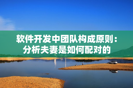 軟件開發(fā)中團隊構(gòu)成原則：分析夫妻是如何配對的