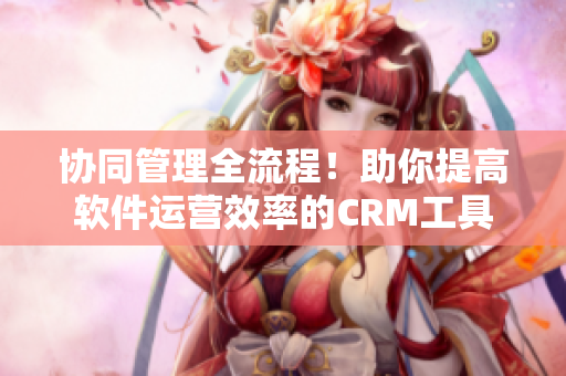 協(xié)同管理全流程！助你提高軟件運營效率的CRM工具