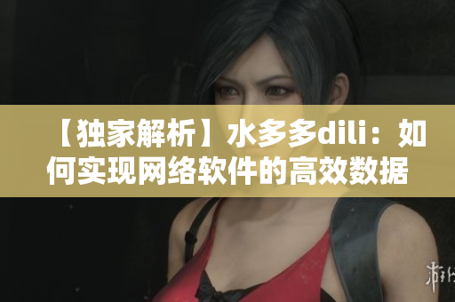 【獨家解析】水多多dili：如何實現(xiàn)網(wǎng)絡(luò)軟件的高效數(shù)據(jù)傳輸？