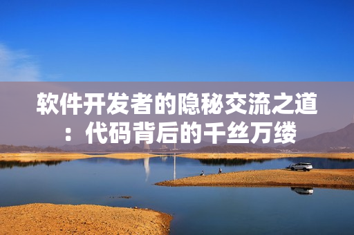 軟件開發(fā)者的隱秘交流之道：代碼背后的千絲萬縷