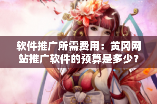 軟件推廣所需費(fèi)用：黃岡網(wǎng)站推廣軟件的預(yù)算是多少？