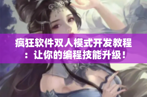 瘋狂軟件雙人模式開發(fā)教程：讓你的編程技能升級！