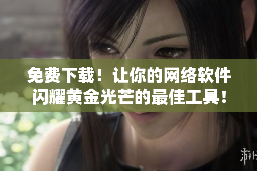 免費(fèi)下載！讓你的網(wǎng)絡(luò)軟件閃耀黃金光芒的最佳工具！