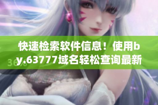 快速檢索軟件信息！使用by.63777域名輕松查詢最新軟件版本