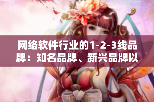 網(wǎng)絡(luò)軟件行業(yè)的1-2-3線品牌：知名品牌、新興品牌以及正在崛起的品牌