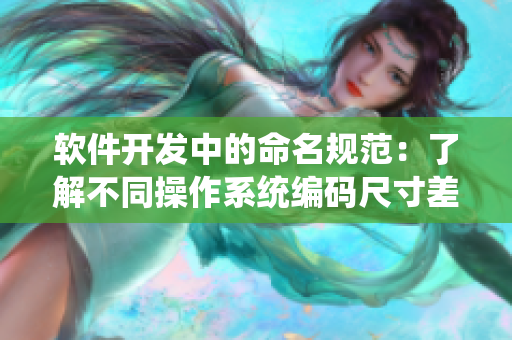 軟件開發(fā)中的命名規(guī)范：了解不同操作系統(tǒng)編碼尺寸差異