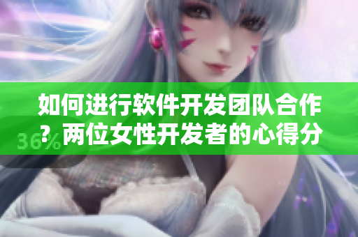 如何進行軟件開發(fā)團隊合作？兩位女性開發(fā)者的心得分享