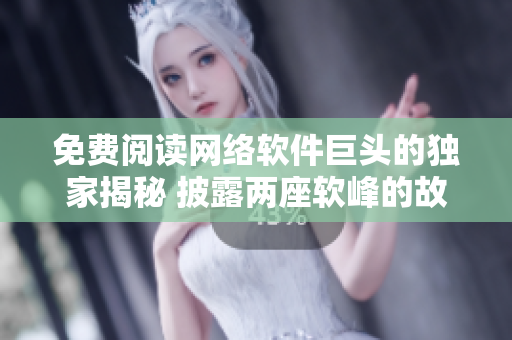 免費閱讀網絡軟件巨頭的獨家揭秘 披露兩座軟峰的故事