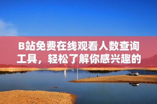 B站免費(fèi)在線觀看人數(shù)查詢工具，輕松了解你感興趣的網(wǎng)絡(luò)軟件
