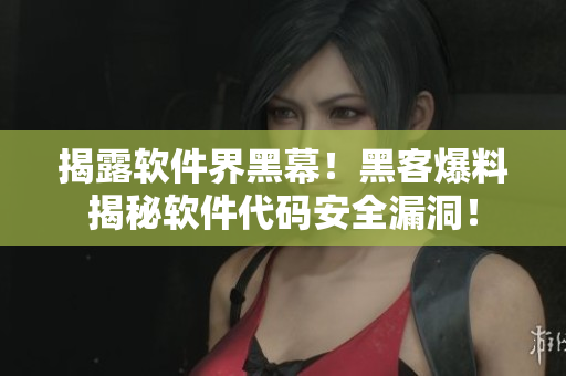 揭露軟件界黑幕！黑客爆料揭秘軟件代碼安全漏洞！