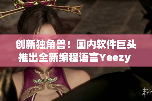 創(chuàng)新獨角獸！國內(nèi)軟件巨頭推出全新編程語言Yeezy 451
