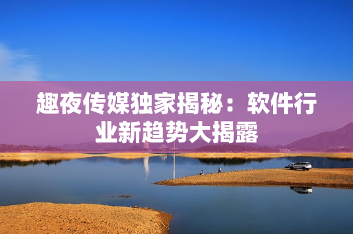 趣夜傳媒獨(dú)家揭秘：軟件行業(yè)新趨勢大揭露