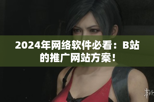 2024年網絡軟件必看：B站的推廣網站方案！