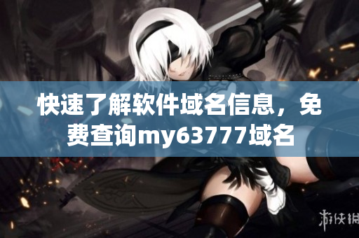 快速了解軟件域名信息，免費查詢my63777域名