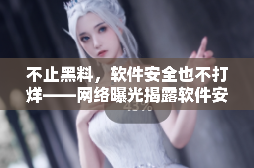 不止黑料，軟件安全也不打烊——網(wǎng)絡(luò)曝光揭露軟件安全漏洞