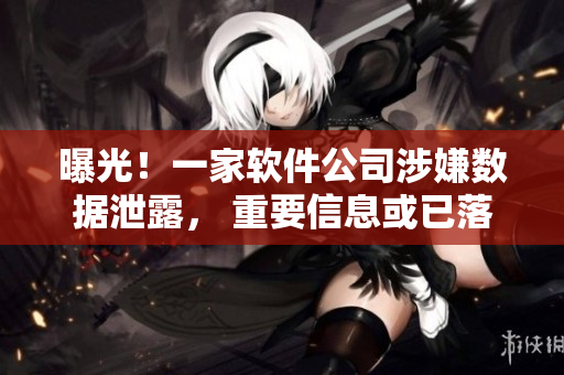 曝光！一家軟件公司涉嫌數(shù)據(jù)泄露， 重要信息或已落入他人手中！