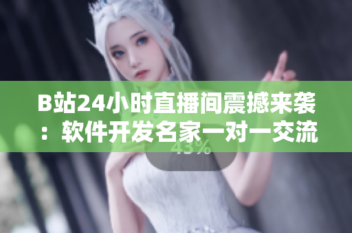 B站24小時(shí)直播間震撼來(lái)襲：軟件開(kāi)發(fā)名家一對(duì)一交流，盡享技術(shù)盛宴！
