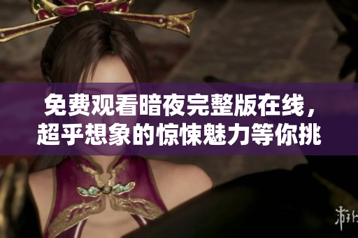 免費(fèi)觀看暗夜完整版在線，超乎想象的驚悚魅力等你挑戰(zhàn)！